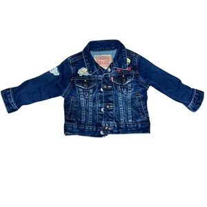 Levi's S.F Calif. 1873 Patches Denim Trucker Jean Jacket Baby 6-9M